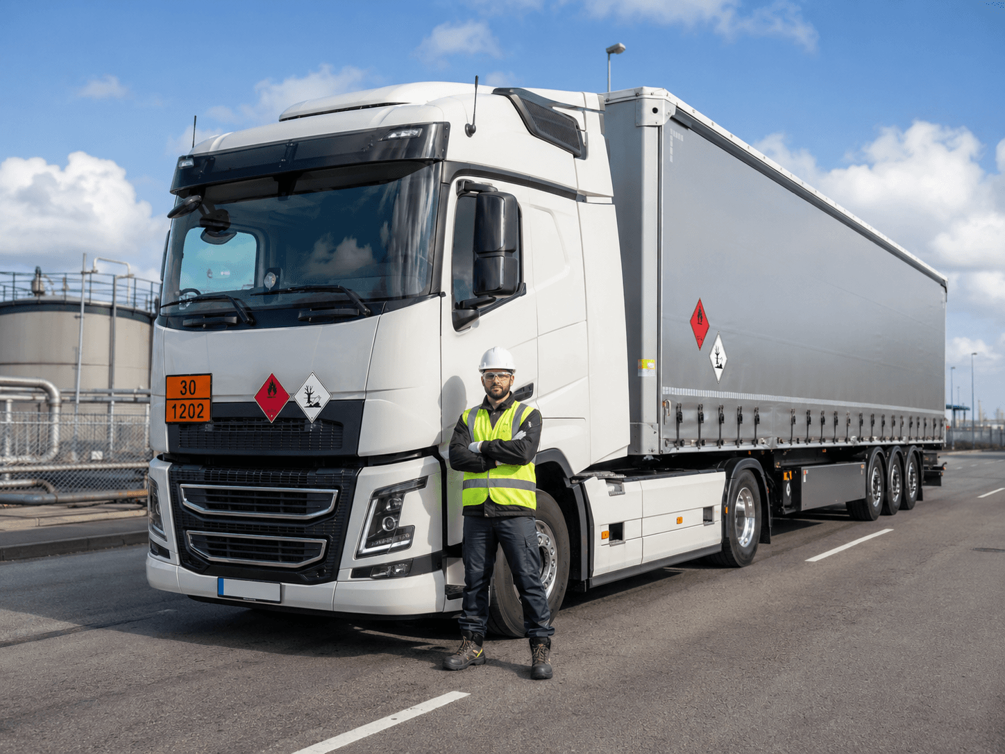 Transport ADR towarów niebezpiecznych