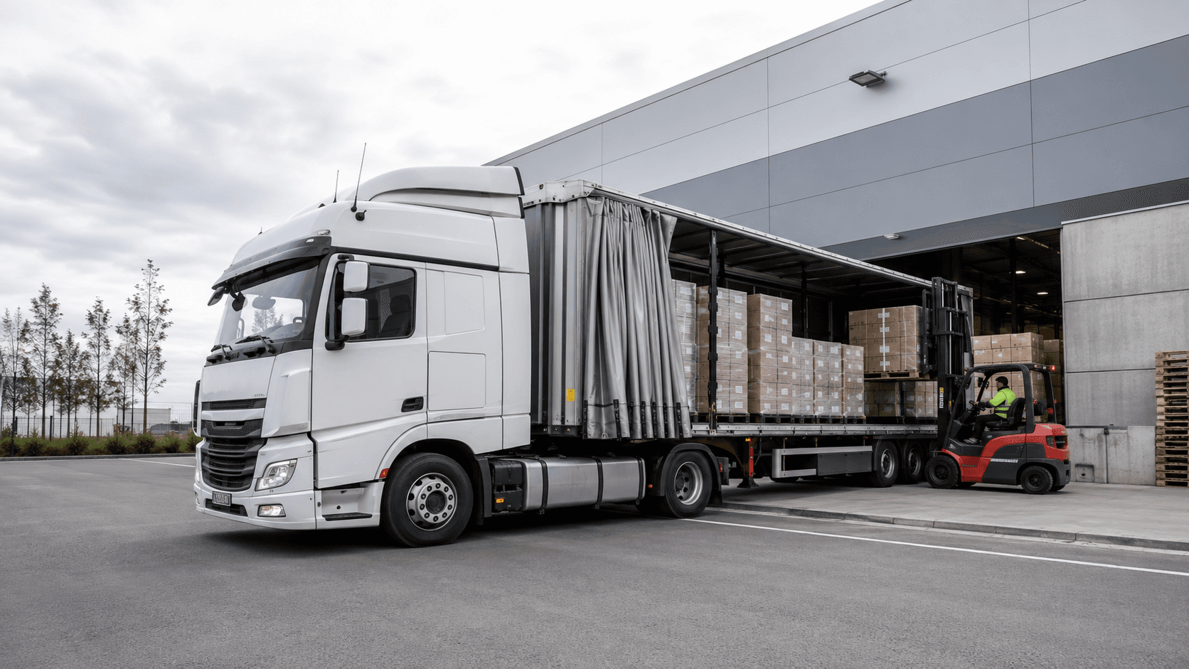 Transport z magazynu w Białymstoku do Polski i Europy