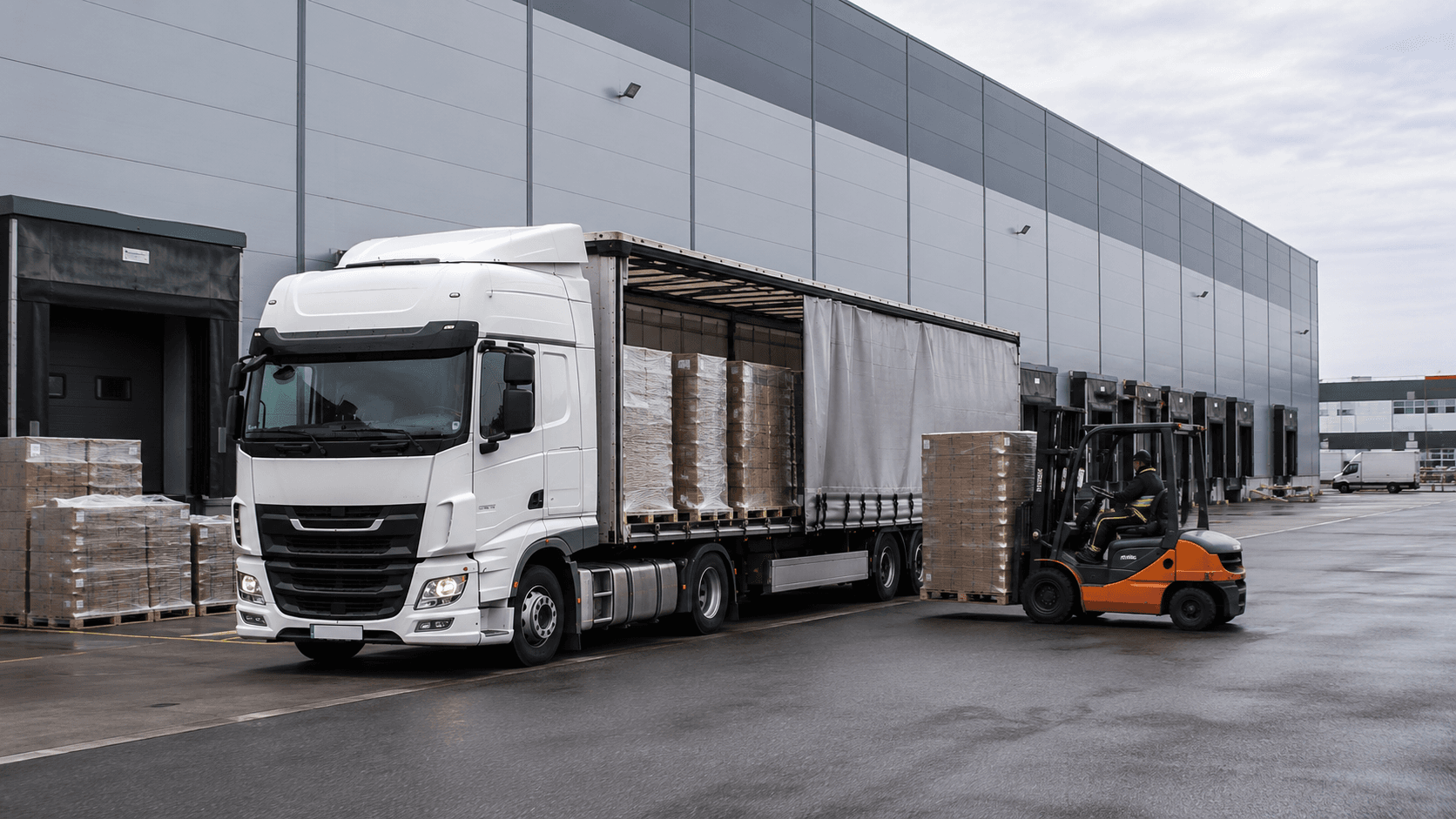 Transport z magazynu w Krakowie do Polski i Europy
