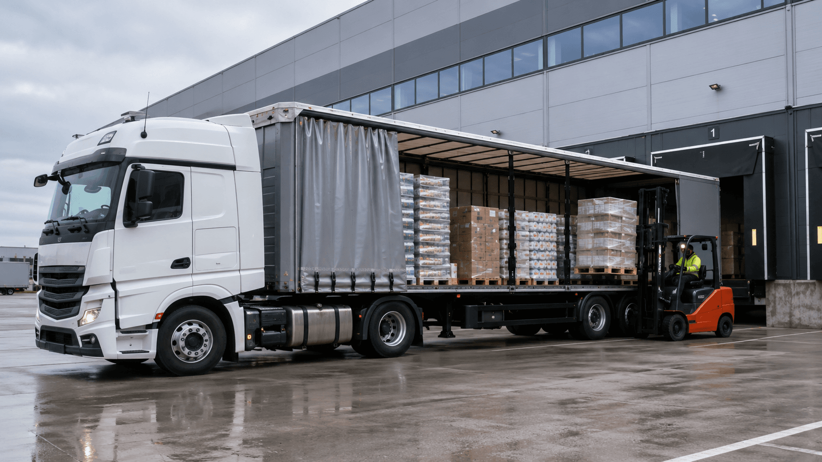 Transport z magazynu w Lublinie do Polski i Europy