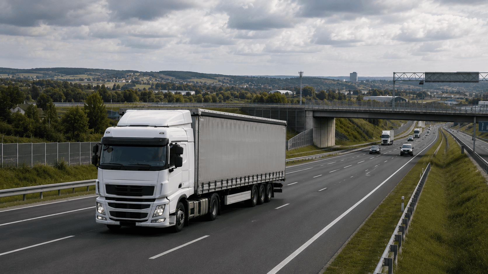 Transport drogowy na trasie S19 w okolicach Rzeszowa
