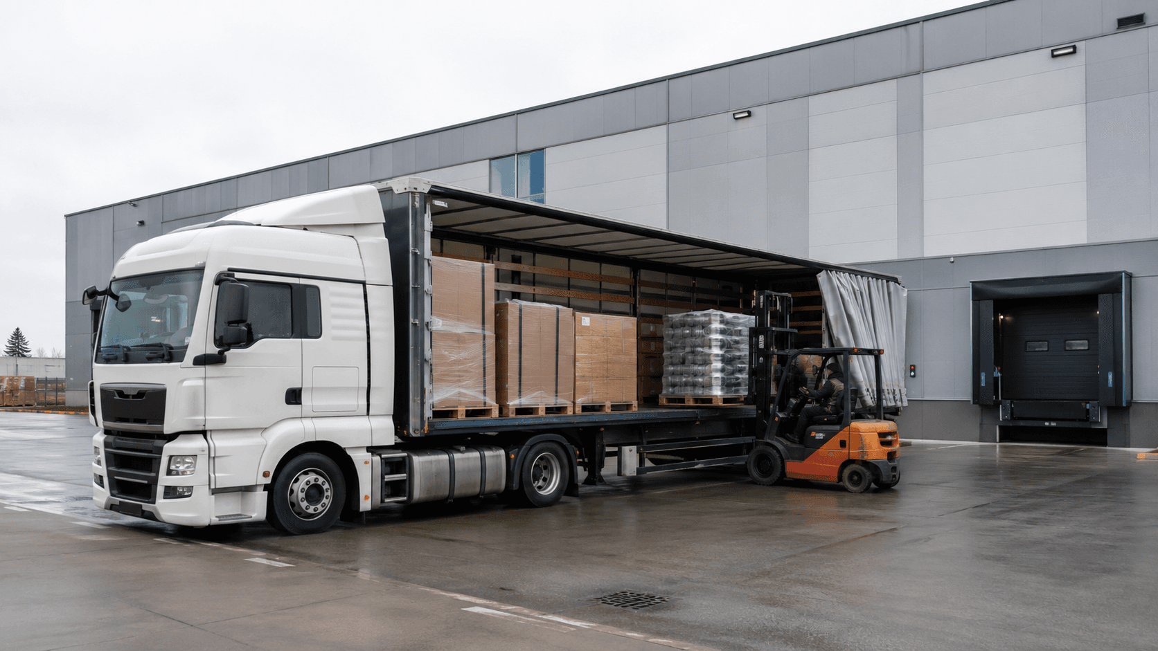 Transport z magazynu w Toruniu do Polski i Europy